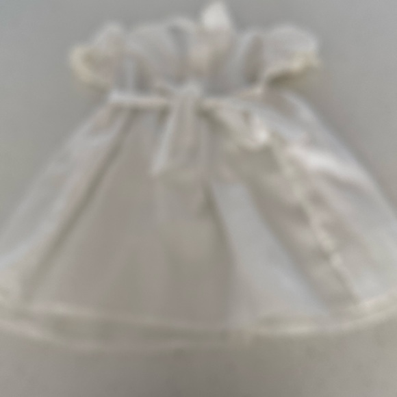 VINTAGE BABYFAIR EATONS toddler dress embroidery white smocking - Picture 4 of 6